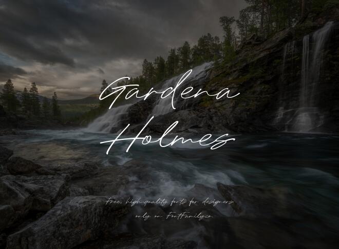 Gardena Holmes Font
