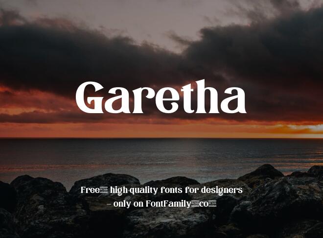 Garetha Font