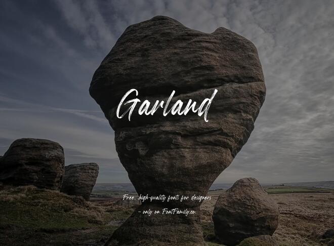Garland Font