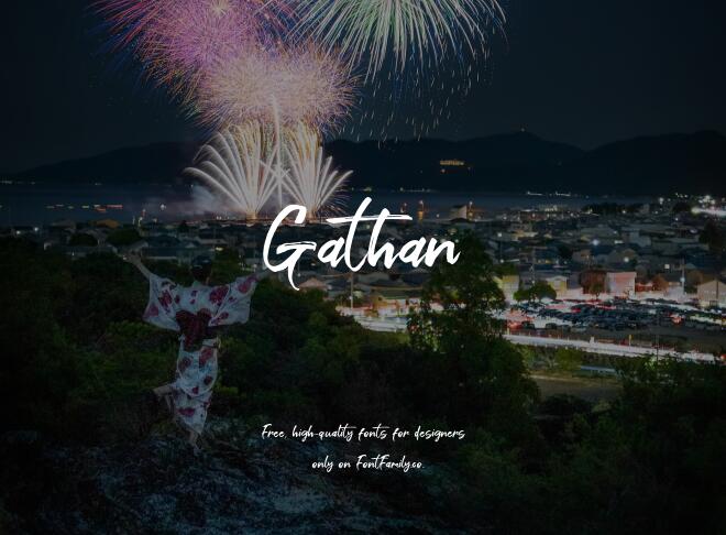Gathan Font