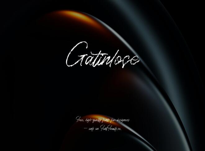 Gatinlose Font