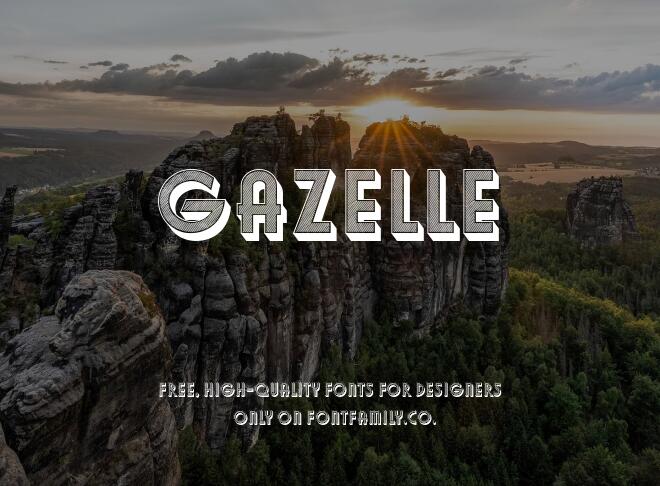 Gazelle Font