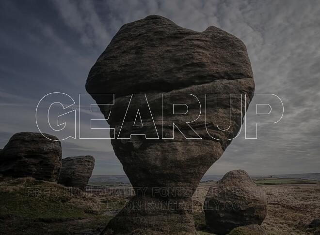 Gearup Font