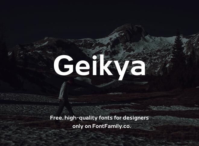 Geikya Font