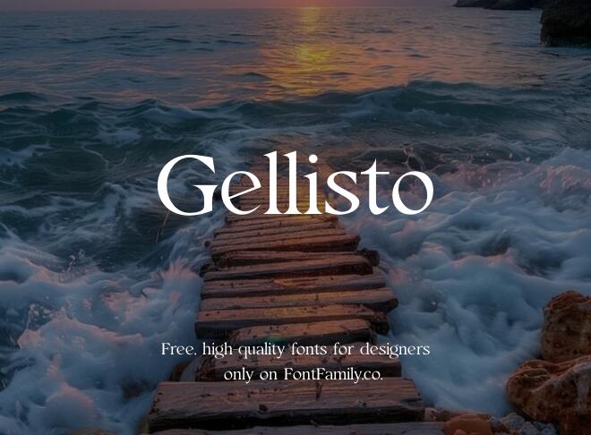 Gellisto Font