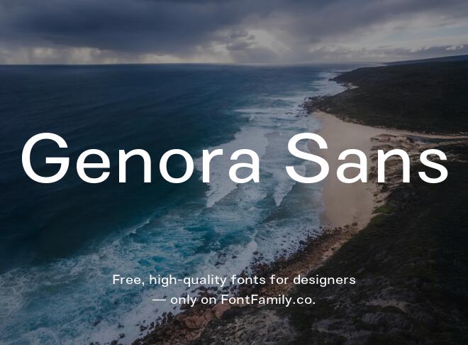 Genora Sans Font
