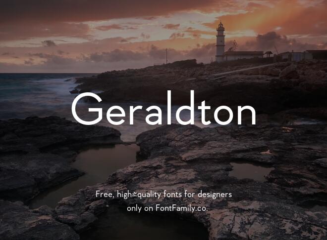 Geraldton Font