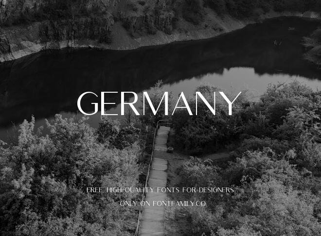 Germany Font