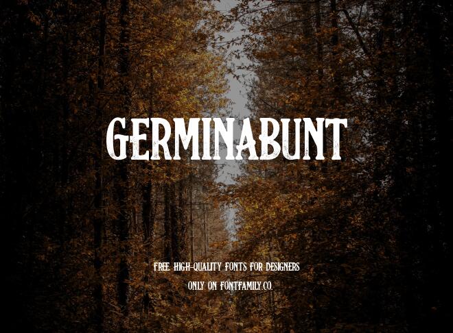 Germinabunt Font