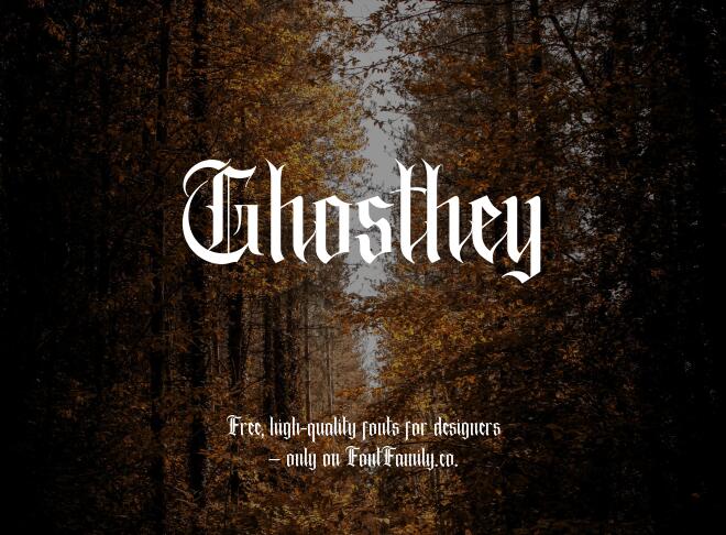 Ghosthey Font