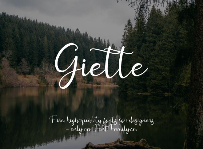 Giette Font