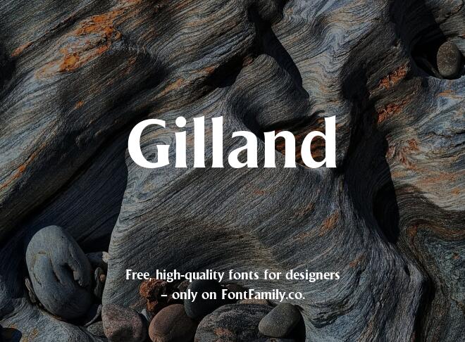 Gilland Font