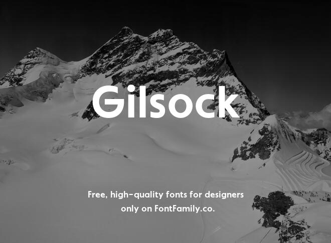 Gilsock Font
