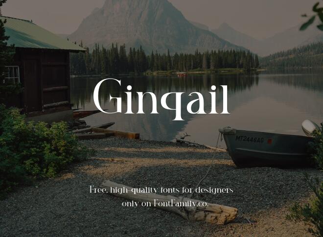 Ginqail Font