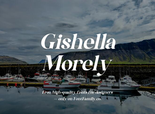 Gishella Morely Font