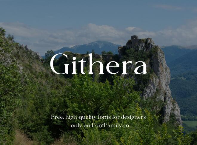 Githera Font