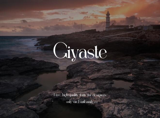 Giyaste Font