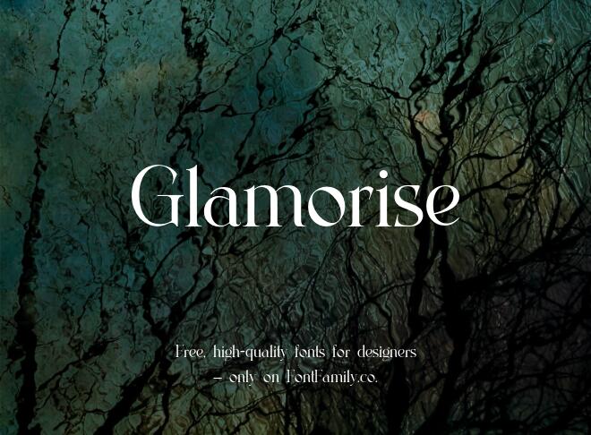 Glamorise Font