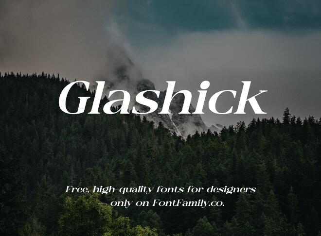 Glashick Font