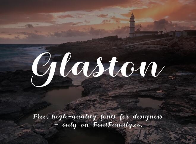 Glaston Font