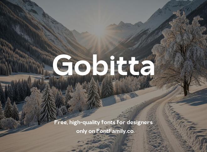 Gobitta Font