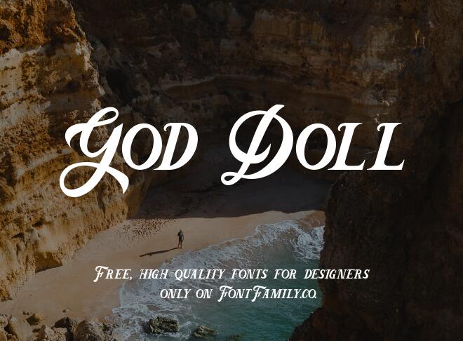 God Doll Font