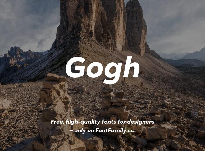 Gogh Font