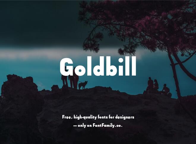 Goldbill Font