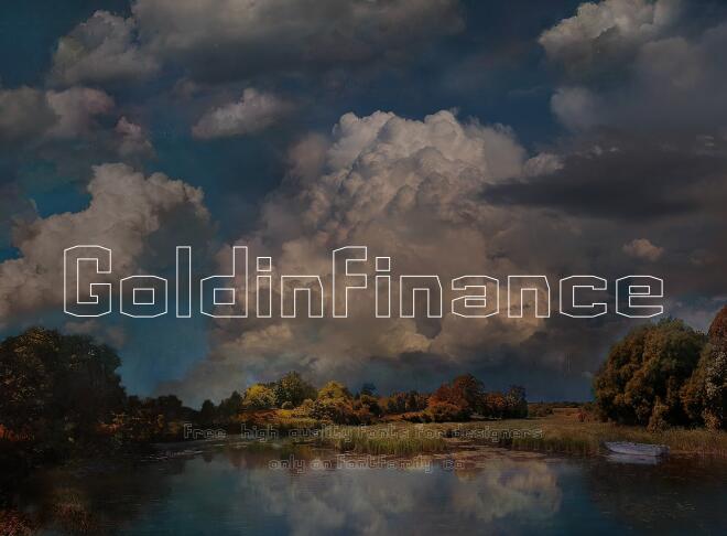 Goldinfinance Font