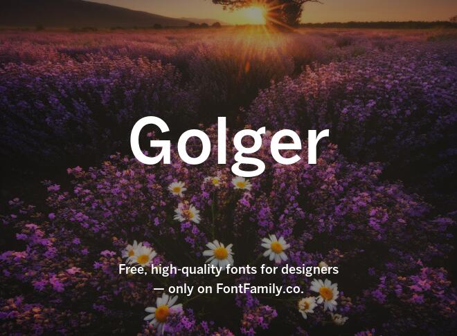 Golger Font