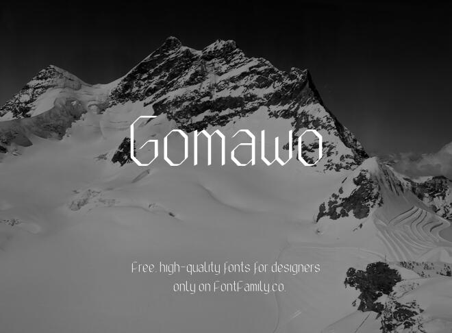 Gomawo Font