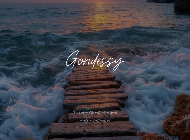 Gondessy Font
