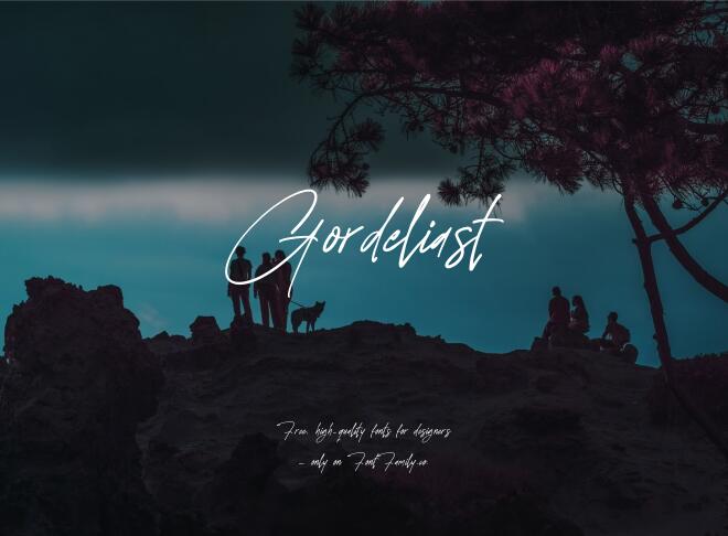 Gordeliast Font