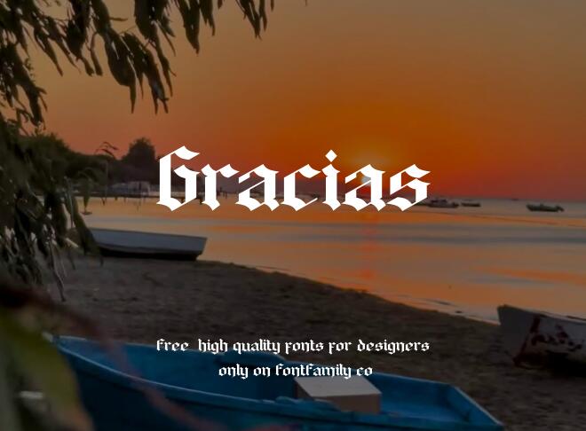 Gracias Font