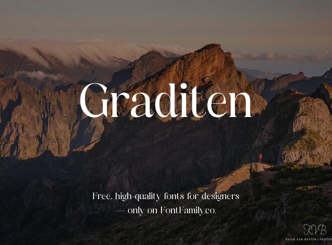 Graditen Font