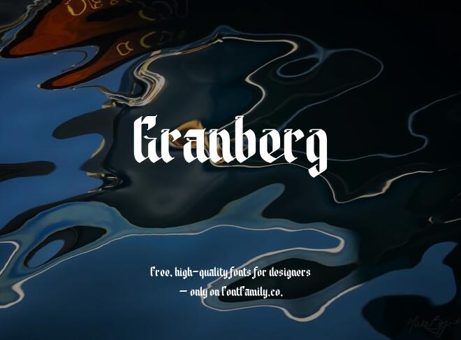 Granberg Font