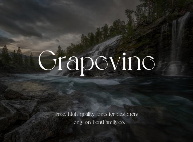 Grapevine Font