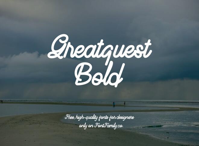 Greatquest Bold Font