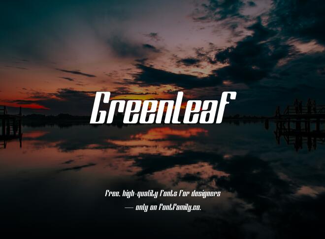 Greenleaf Font