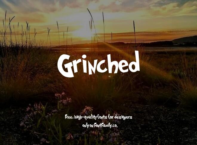 Grinched Font