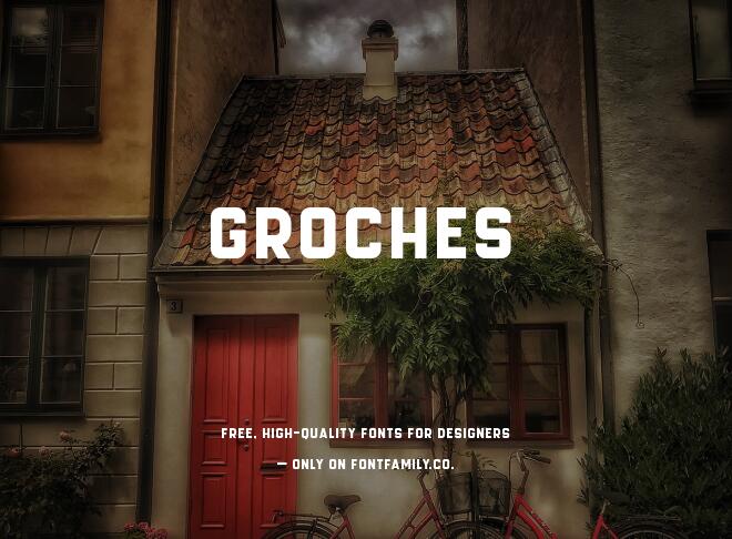 Groches Font