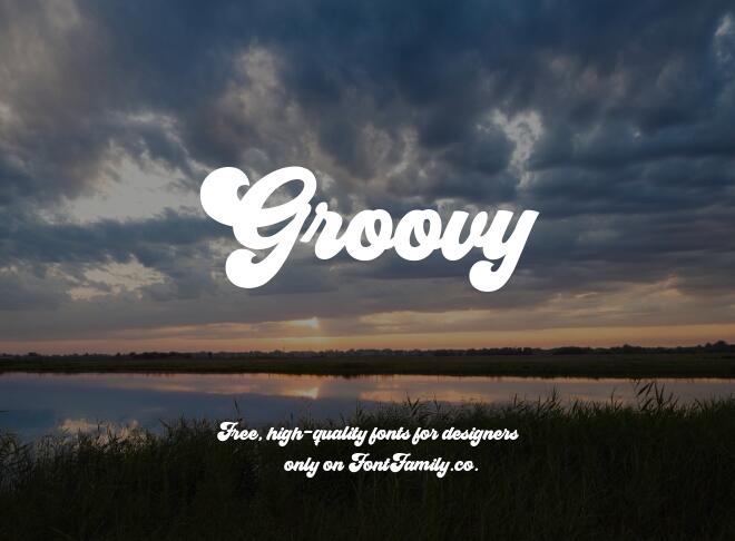 Groovy Font