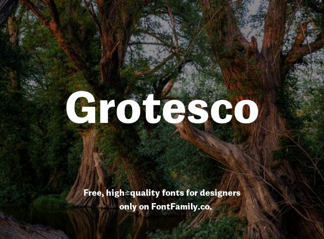 Grotesco Font