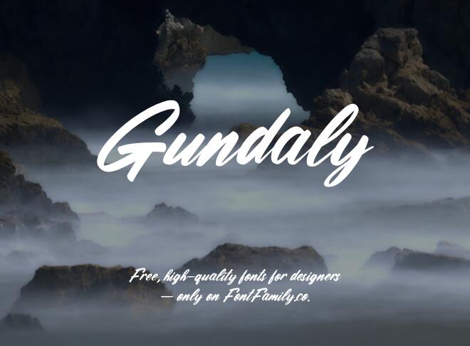 Gundaly Font