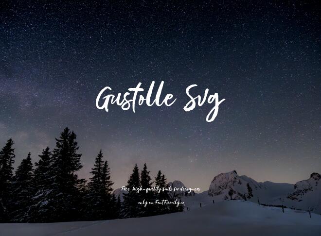 Gustolle Svg Font