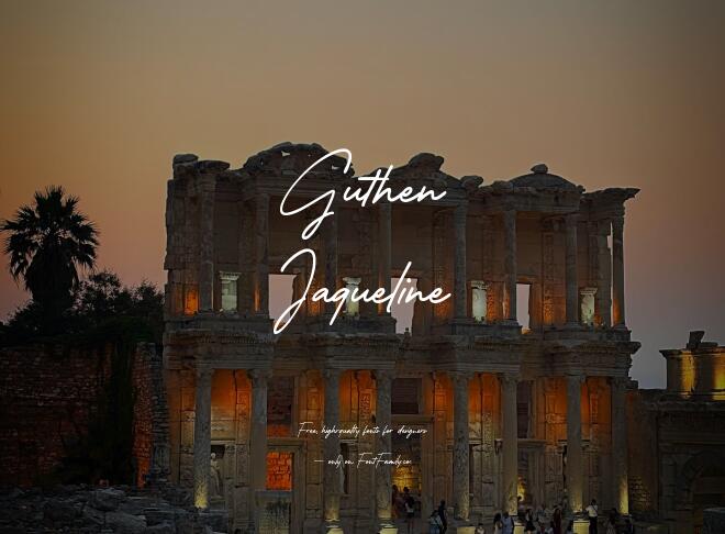 Guthen Jaqueline Font