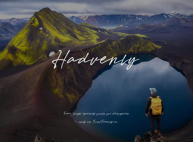 Hadvenly Font
