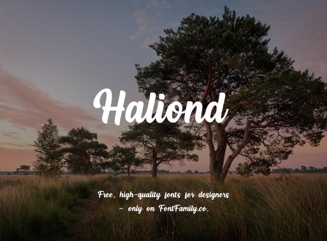Haliond Font