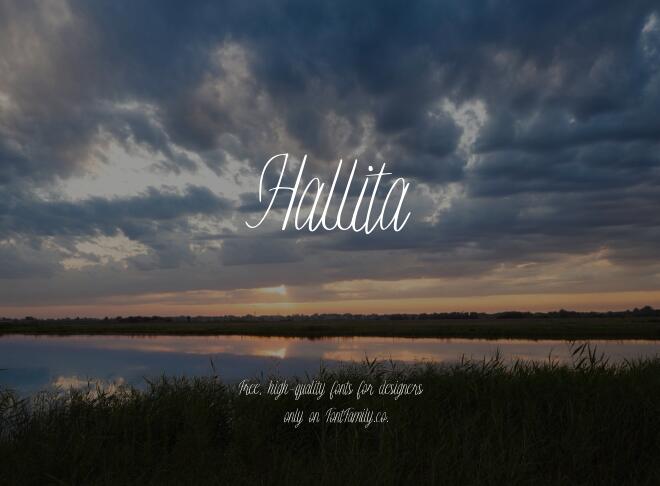 Hallita Font