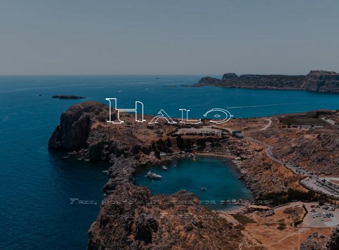 Halo Font